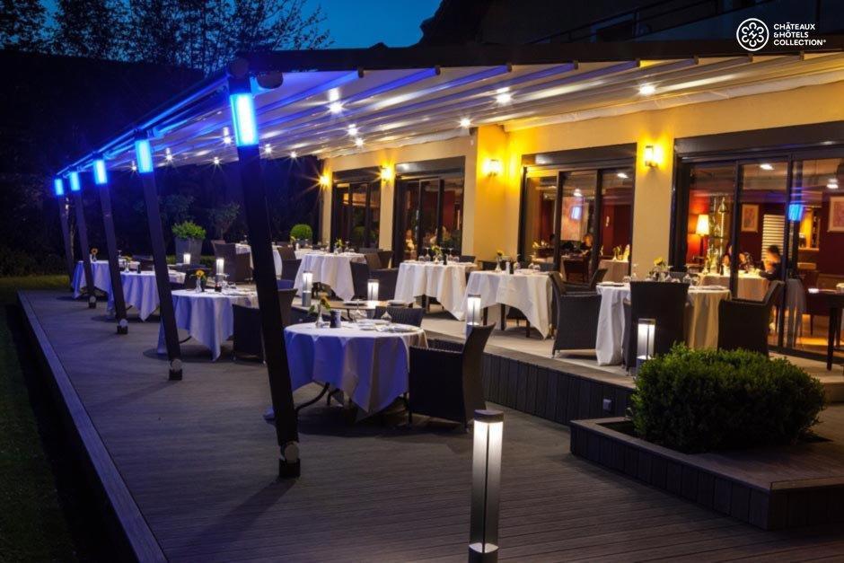 Hotel Baud - Teritoria Bonne-sur-Ménoge Restaurant foto